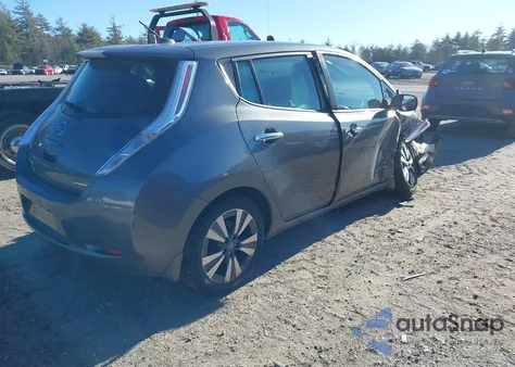 2016 Nissan Leaf Sl из США, поврежденный, VIN 1N4BZ0CP3GC311671